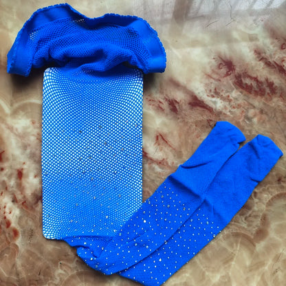 Girls's Sparkling Rhinestone Fishnet Pantyhose Tights