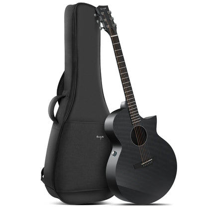Enya Acoustic Electric Guitar Carbon Fiber X3 Pro | Guitar Bundle with Gig Bag