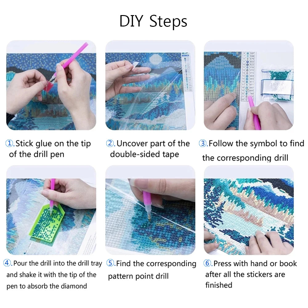 DIY Diamond Painting Van Gogh's Starry Sky 5D