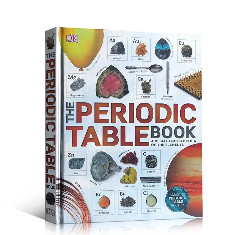 Original Children Popular Science Books | The Periodic Table Encyclopedia Picture Book