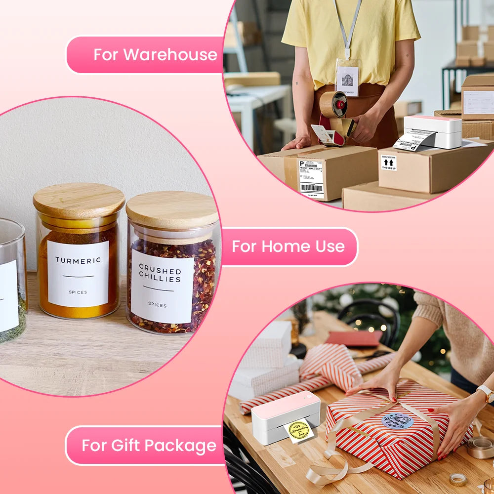 Wireless Small 4x6 Shipping Label Printer | Bluetooth