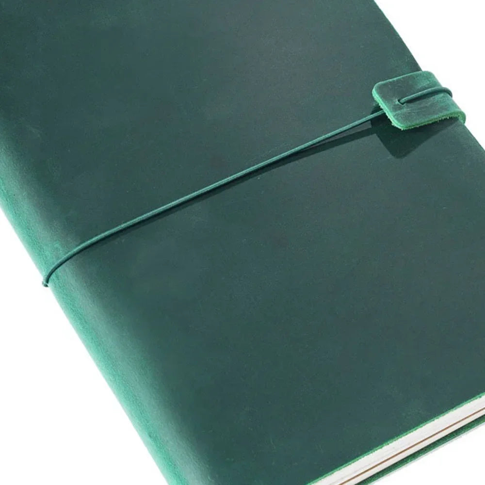 100% Genuine Cowhide Leather Vintage Handmade Notebook