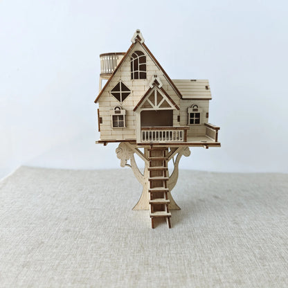 DIY 3D Mechanical Gear Wooden Puzzle