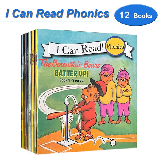 I Can Read Phonics | Montessori Reading - 12 Books/Set
