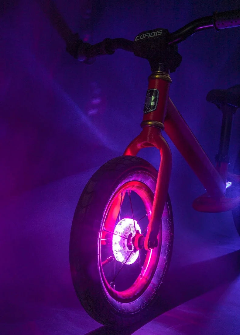 LED Bicycle Wheel Light with Multifarious Lighting Modes for Night Riding Safety