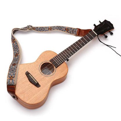 Ukulele Bohemian Style Knitting Cotton Belt - Adjustable