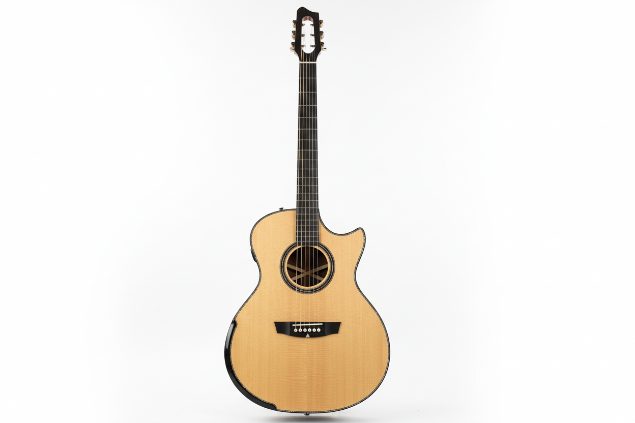 40" Original Handmade Grade A+ Full Solid Wood Guitar | Original Sound - GA Mold