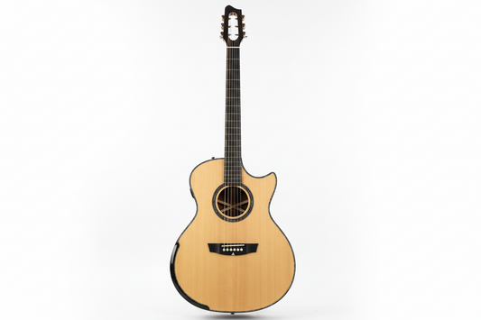 40" Original Handmade Grade A+ Full Solid Wood Guitar | Original Sound - GA Mold