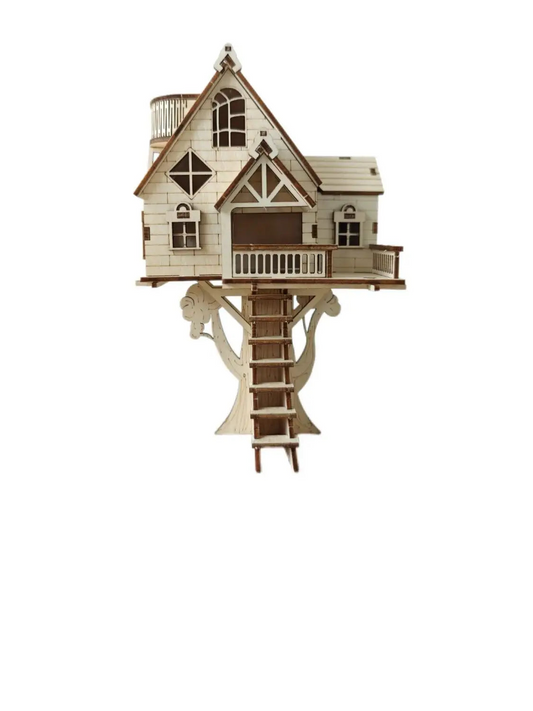 DIY 3D Mechanical Gear Wooden Puzzle