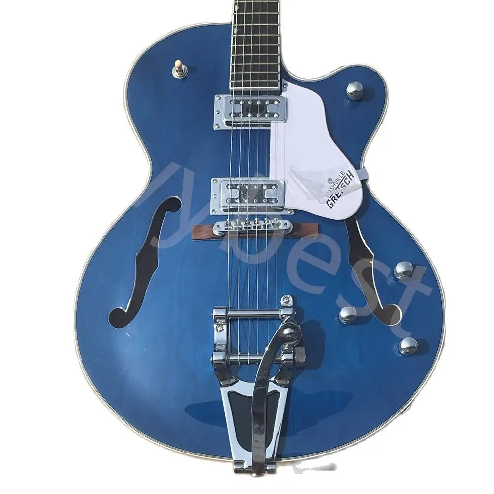 Lvybes Gretch Hollow Body Double F Blue Falcon Electric Guitar