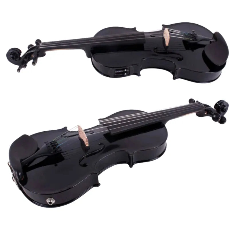 Black colors 5 strings 15-16" electric acoustic viola,Wonderful Sound
