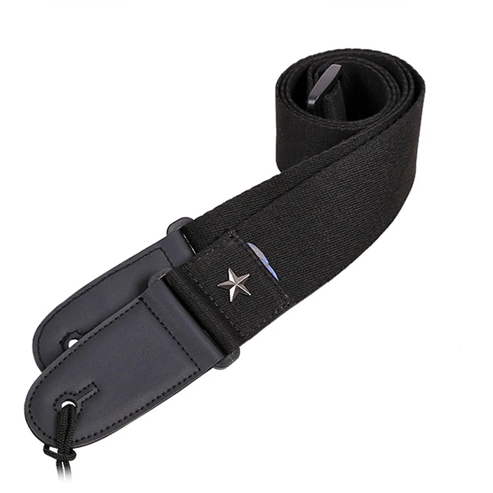 Star Embellish Adjustable Guitar Strap