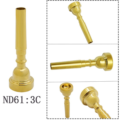 SLADE Brass Instrument Trumpet Mouthpiece Multiple Choice Options Available for Trumpet/Youth Trumpet/Horn/Cornet/Trombone