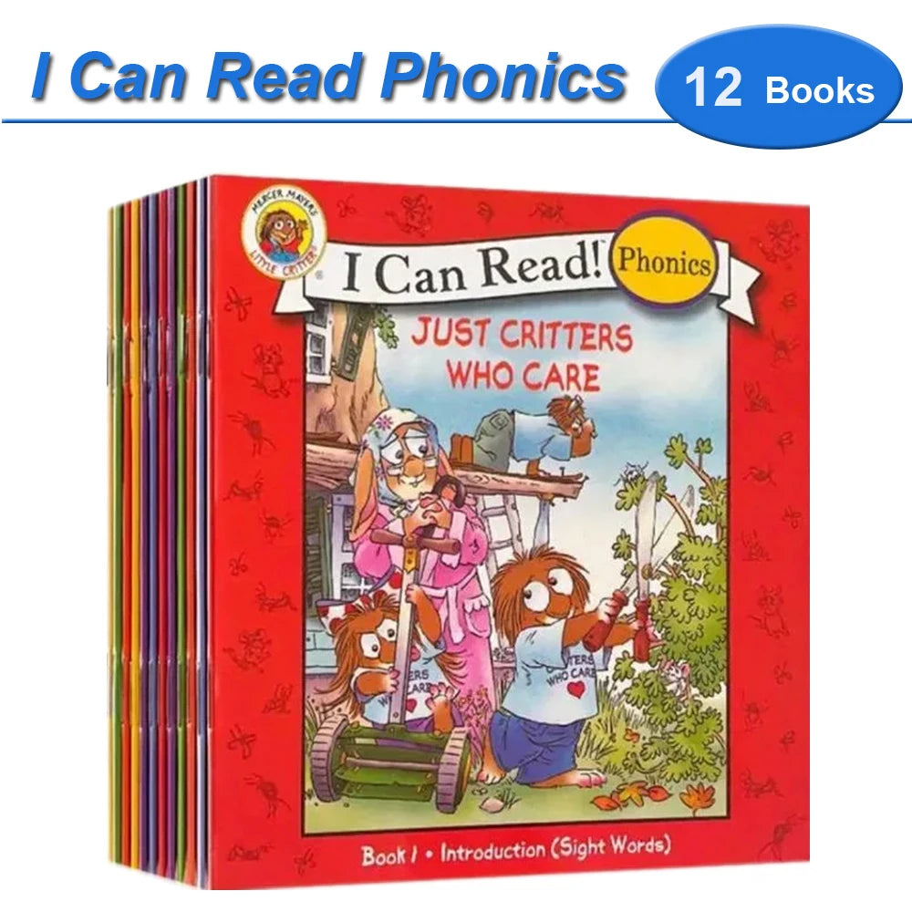 I Can Read Phonics | Montessori Reading - 12 Books/Set