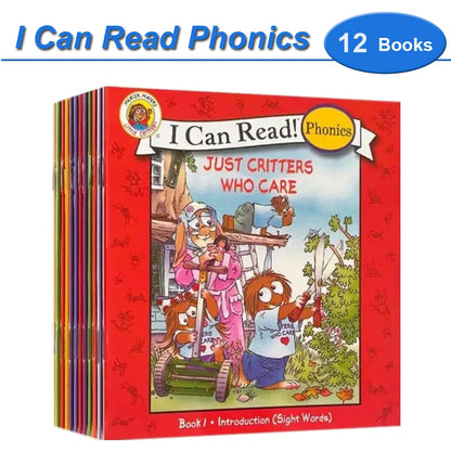 I Can Read Phonics | Montessori Reading - 12 Books/Set
