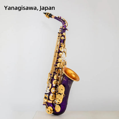 Japanese Yanagisawa Alto Saxophone W992 Model Mouthpiece Instrument Engraved Pattern