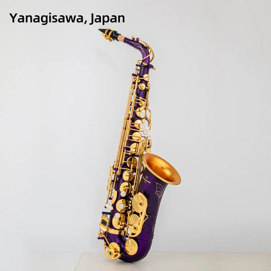 Japanese Yanagisawa Alto Saxophone W992 Model Mouthpiece Instrument Engraved Pattern