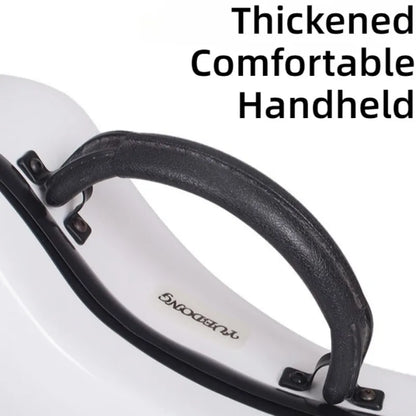 40/41 Inch Fiberglass Guitar Case Shoulders Portable Glossy Waterproof Drop-proof Guitar Box Musical Instrument Accessories