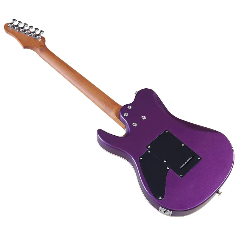 39" High Glossy, Solid Okoume Body, Roasted Maple Neck Electric Guitar