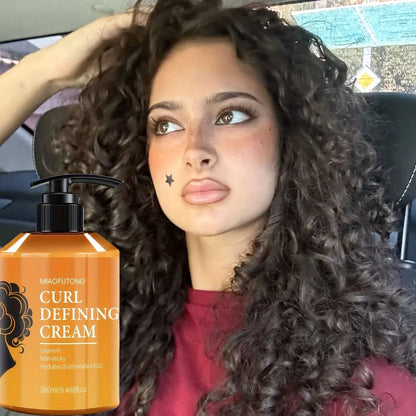 Curl Defining Cream with Argan Oil for Wavy Curls - 280ml