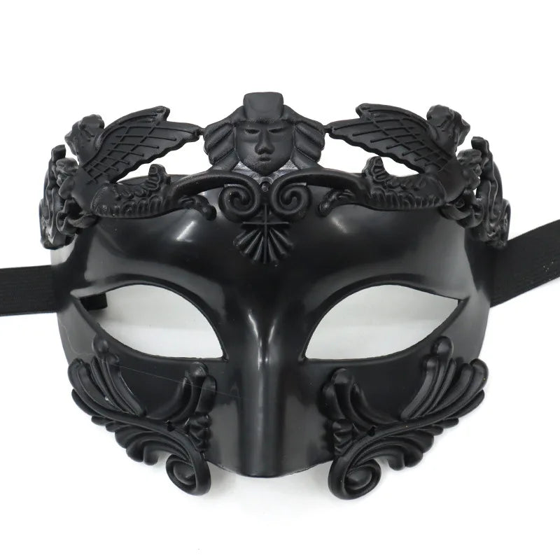 Cross-border Halloween Venice Ancient Greece and Rome Mask Egyptian Men's Masquerade Samurai Mask