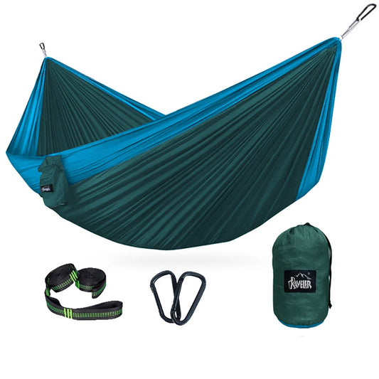 Portable Camping Parachute Cloth Hammocks - 300x200cm