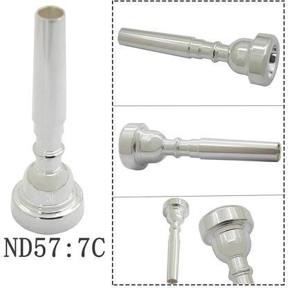 SLADE Brass Instrument Trumpet Mouthpiece Multiple Choice Options Available for Trumpet/Youth Trumpet/Horn/Cornet/Trombone