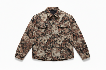 Men's Floral Jacket Korean Edition
