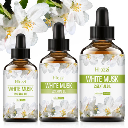 WHITE MUSK Fragrence Essential Oil -100ml-60ml-30ml