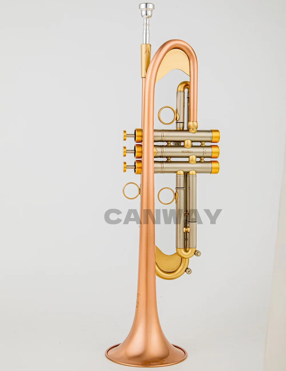 CANWAY Bach 190S-37 Bb Trumpet Phosphorous Copper Brass Plated Professional Brass Instruments With Case