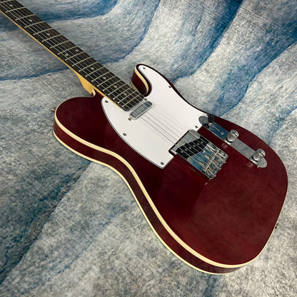 Wine Red TL Electric Guitars - 22 Frets Rosewood Fretboard - Double Binding