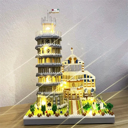 Micro Mini Building Blocks | KNEW BUILT LED Illuminated Exquisite Towers