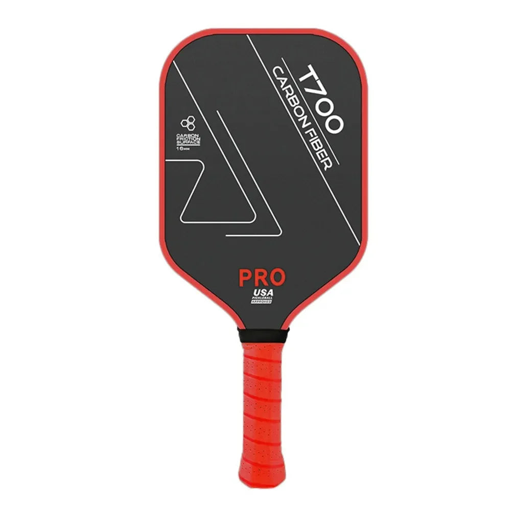 T700 Frosted Surface Carbon Fiber Pickleball Rackets | Lightweight USAPA Approved