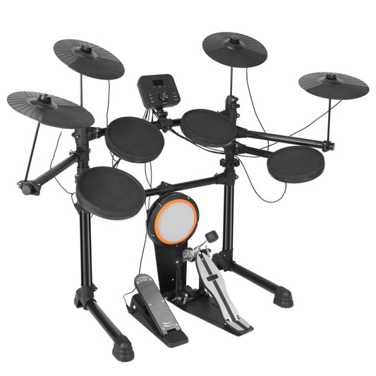 Professional Electric Digital Drum Set - Electronic Mesh Kick Pedal