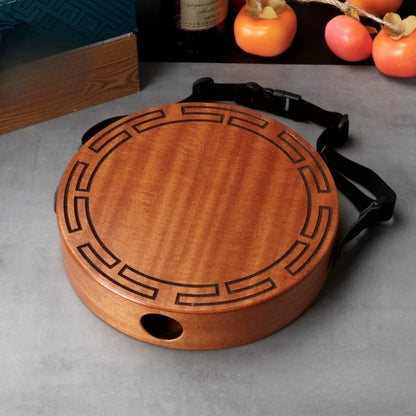 Mahogany Bongo Drum - Sound Healing Bongos