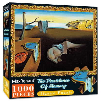 Salvador Dali The Persistence of Memory Jigsaw Puzzle - 1000 Pieces