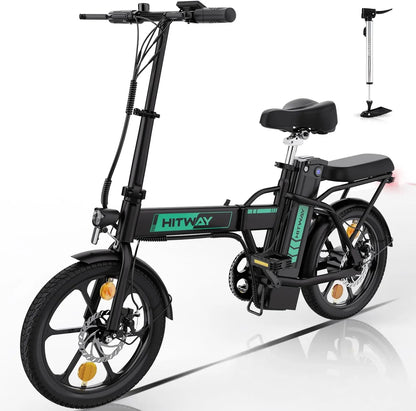 Electric Foldable City E-Bike | 36V/10.4Ah Lithium battery /electric mileage can reach 35-70k