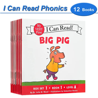 I Can Read Phonics | Montessori Reading - 12 Books/Set