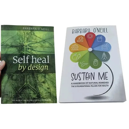 4 Book Dr. Sebi Herbal Bible 3-in-1/Sustain Me Natural Remedies/Self Heal By Design Home Apothecary Herbal Remedies Book