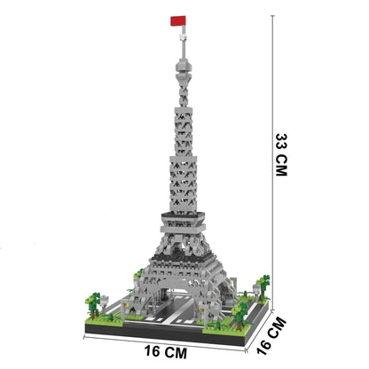 Micro Mini Building Blocks | KNEW BUILT LED Illuminated Exquisite Towers