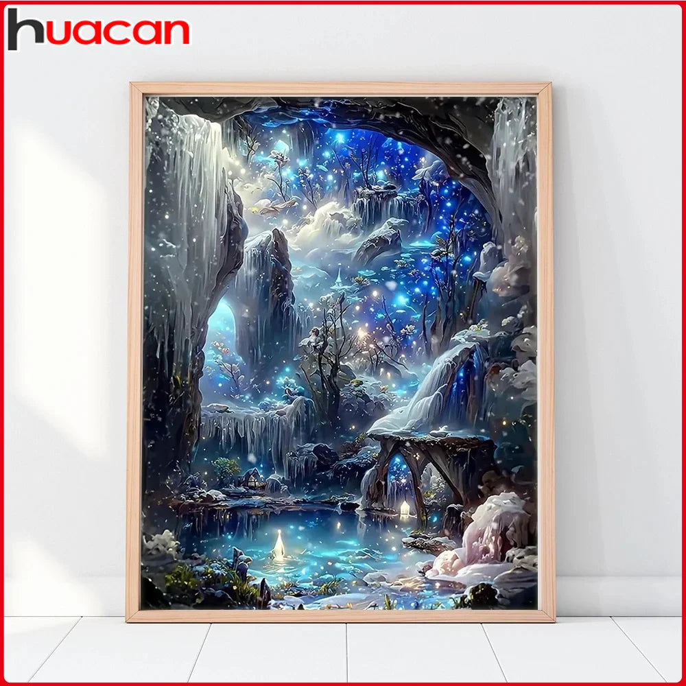 5D Diamond Painting Mosaic Fantasy Landscape