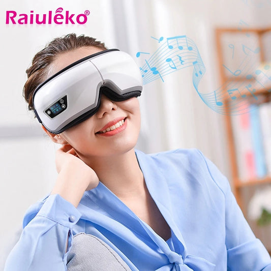 6D Smart Eye Massager Glasses with Bluetooth Music