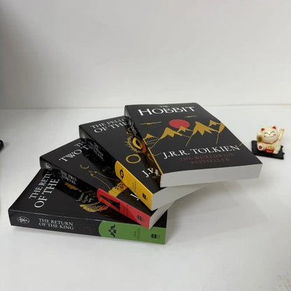 The Lord Of The Rings Trilogy & The Hobbit Original English Novel English Books