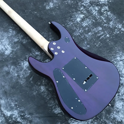 JP Style Electric Guitar with A Selected Basswood Body and BK Double Coil Pickups. Suitable for Performance and Beginners