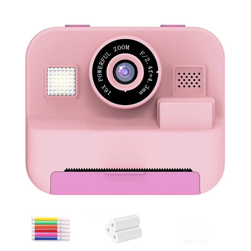 Educational Thermal Instant Print 1080P  Camera With 32G Card