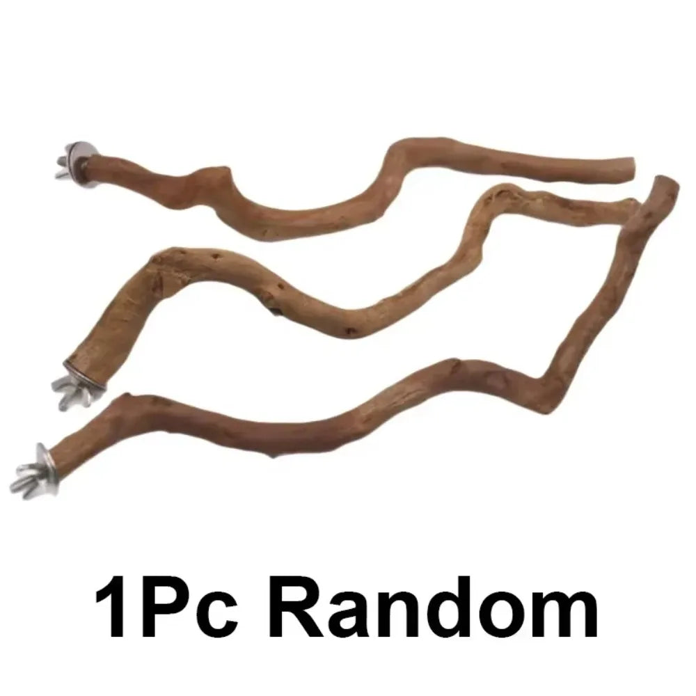 Birds Wild Grape Wood Standing Stick