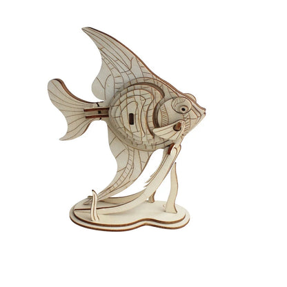 DIY 3D Wooden Puzzle Models