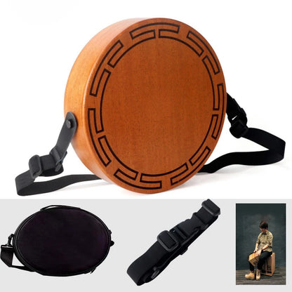 Mahogany Bongo Drum - Sound Healing Bongos