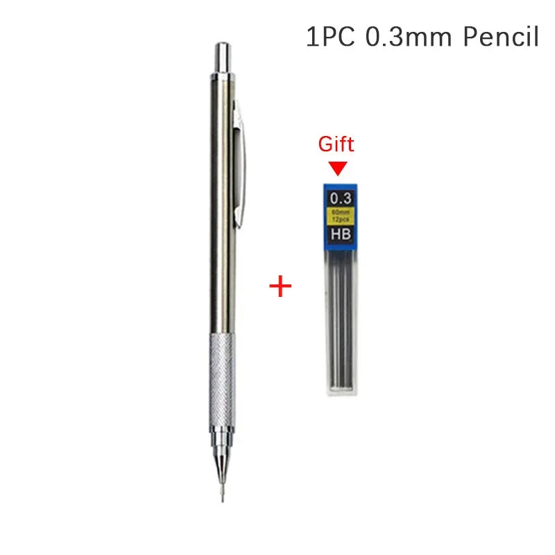 Mechanical Pencil Set | 0.3 0.5 0.7 0.9 1.3 2.0mm
