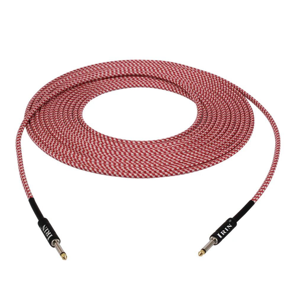 SHUFFLE Shielded Noise Reduction Braided  3/6/10M Guitar Cable Wire - Bass